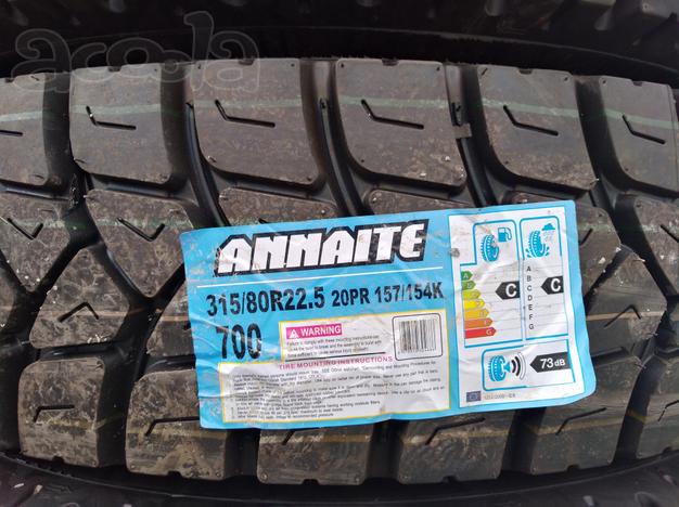 Грузовая шина 315/80R22.5 Annaite 700 20PR
