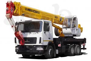 Аренда Автокрана Бронницы 16-25 тонн