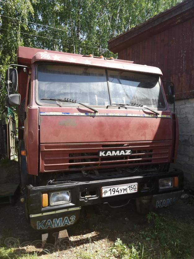 Камаз 55111 вишнёвый 210 л.с.