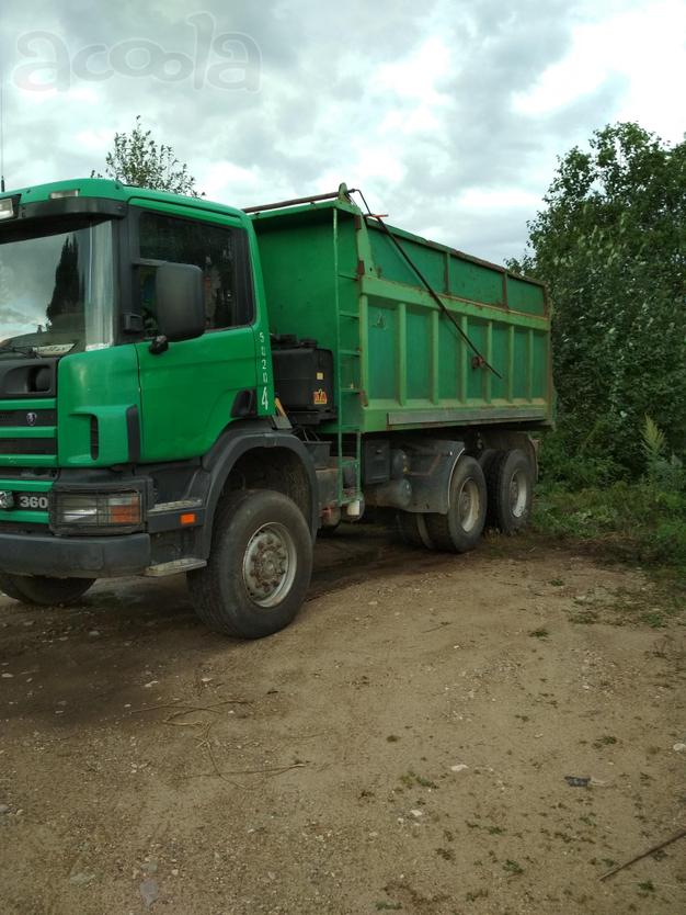 Ищу работу для Самосвалов Scania 6х6 полноприводные