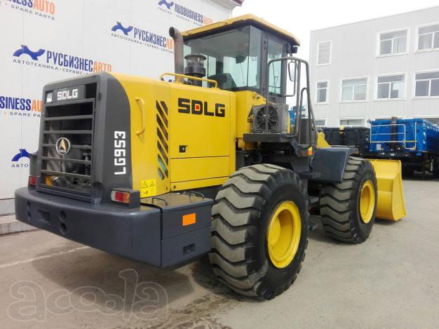 Погрузчик фронтальный одноковшовый SDLG LG 953 б/у (2013 г., 3200 м.ч.)