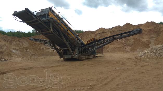 Аренда грохота HARTL HCS 5515 на длительный срок двухдековый
