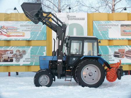 Продаю Трактор мтз 82 с фронтальным и щёткой
