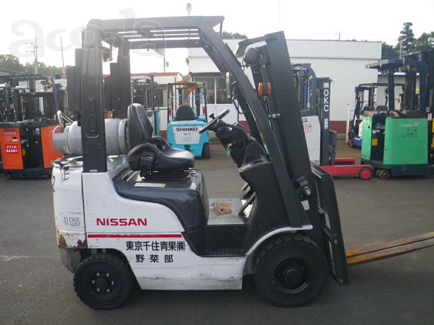 Вилочный Автопогрузчик бензиновый Nissan NP1F1A15D