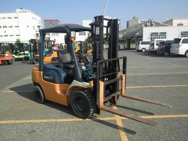 Автопогрузчик вилочный бензин Toyota 02-7FGL25