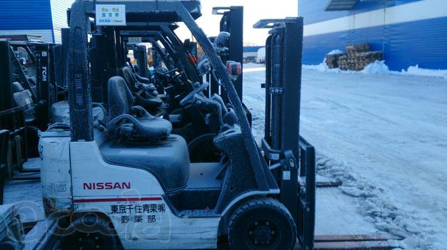 Nissan NP1F1A15D Автопогрузчик вилочный бензиновый 2011