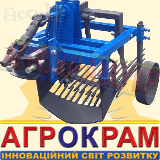 Картофелекопалка грохотная на мотоблок под ВОМ