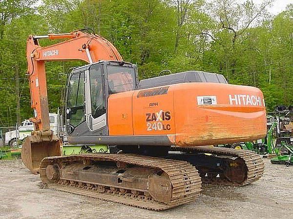 Аренда экскаватора гусеничного Hitachi ZX240LC-3
