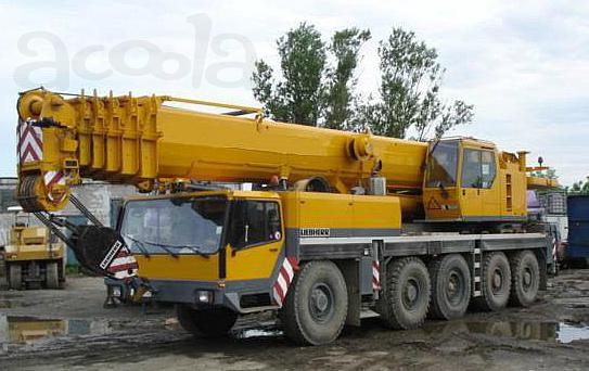 Аренда автокрана  Liebherr LTM 1150, 150 т