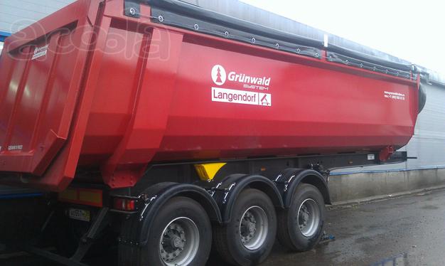 Самосвальный полуприцеп Grunwald system Langendorf