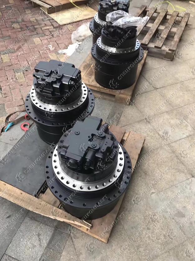 Редуктор хода в сборе с гидромотром 401-00454°C Doosan Solar 225LC-V