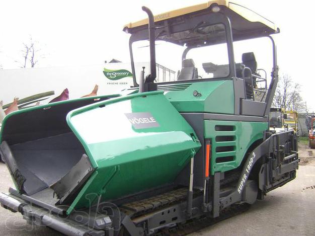 Аренда Асфальтоукладчика Vogele super 1800-2