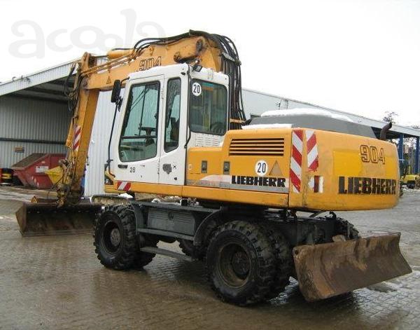 Аренда колёсного экскаватора Liebherr C900