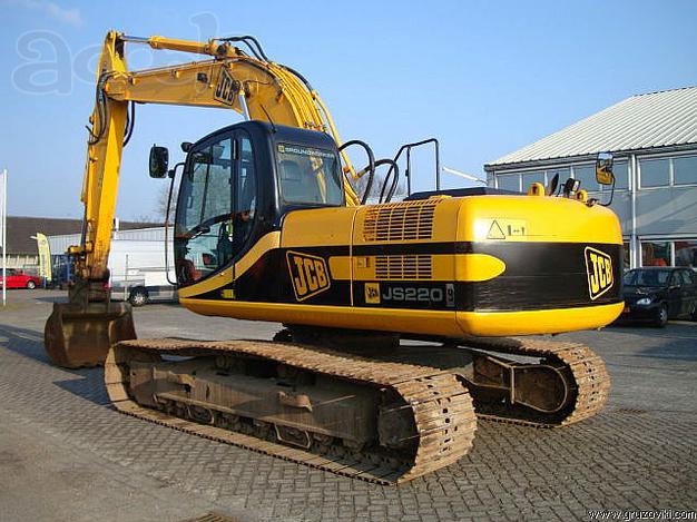 Аренда гусеничного экскаватора JCB 220