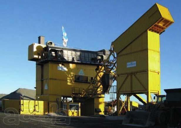 Lintec CSD3000. 240 т/ч. 2008 год. АБЗ контейнерный.