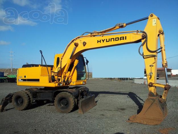 Сдаю в аренду колёсный полноповоротный экскаватора HYUNDAI R170