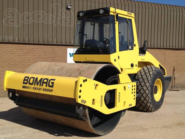 Сдам в аренду грунтовые катки (виброкаток) BOMAG BW 211; BW 213