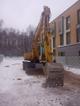 Экскаватор Liebherr полноповоротный габаритный ковш 1м3 сдаем в аренду.