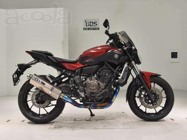 Мотоцикл naked bike Yamaha MT-07 рама RM07J нэйкед байк среднекубатурный спортивный дорожный