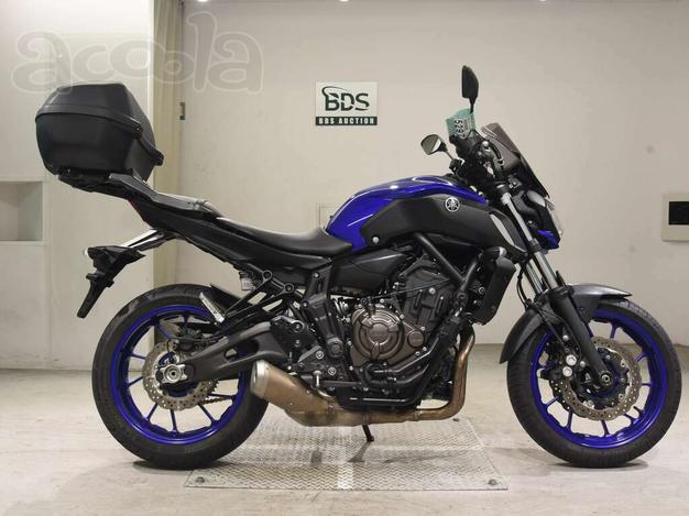 Мотоцикл naked bike Yamaha MT-07 ABS рама RM19J нэйкед байк среднекубатурный спортивный дорожный мотокофр