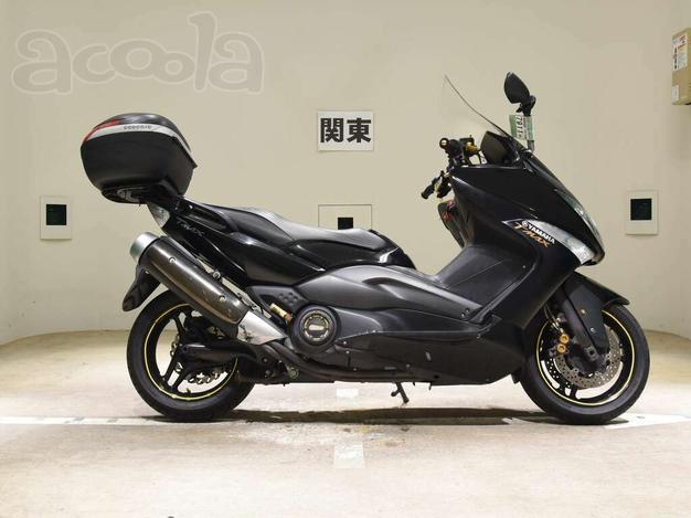 Макси скутер Yamaha T-MAX 500 рама SJ08J модификация Gen.3 спортивный гв 2009 кофр пробег 36 т. км чёрный