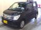 Хэтчбек кей-кар Suzuki Wagon R кузов MH44S модификация FZ гв 2015 4WD пробег 102 т. км синевато-чёрный