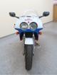 Мотоцикл спортбайк Honda VFR750R рама RC30 модификация спортивный по образу и подобию гоночной модели гв 1987 пробег 6 т. км белый красный синий