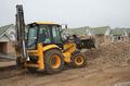 Аренда экскаватора погрузчика JCB с гидромолотом