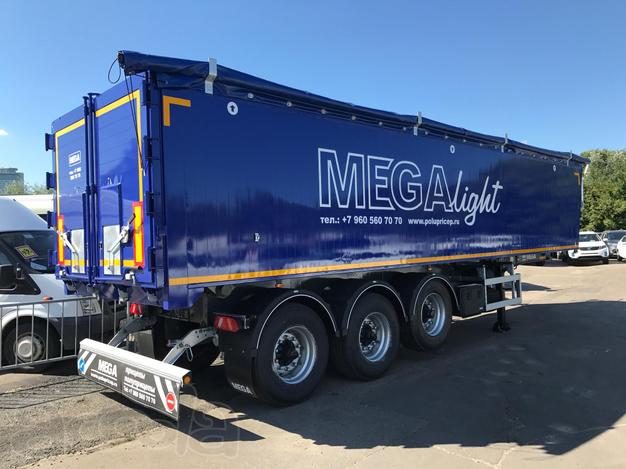 Самосвальный полуприцеп MEGA MNW 3 алюминиевый