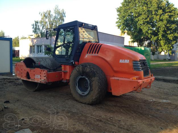 Сдам в аренду грунтовый каток Hamm 3520