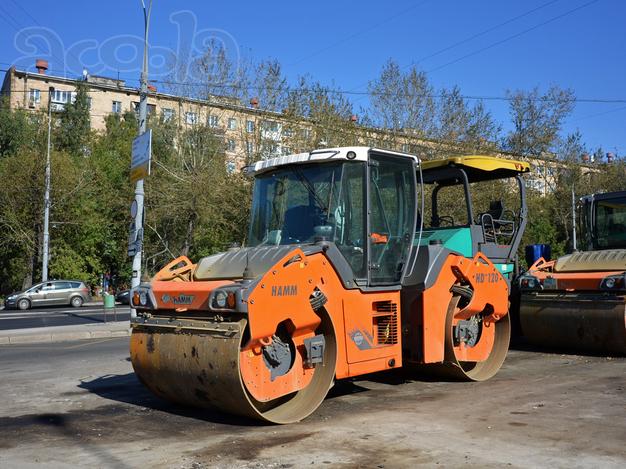 Сдам в аренду асфальтовый каток Hamm HD120