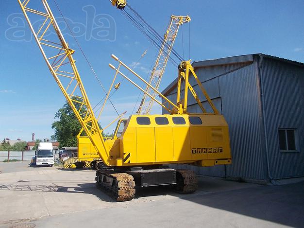 Продаётся гусеничный кран РДК 250, TAKRAF ГДР, 1990г. в., г/п 25т. Стрела 12,5м-38,3м. Двигатель А-01. Может работать от собственной силовой установки или внешней сети 380V. Монтаж, малоэтажное строительство, «ноль», можно переоборудовать под СВУ, сва