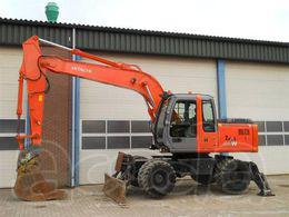 Аренда полноповоротного, колёсного экскаватора Hyundai R170W 1м3.