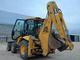 Чистим снег Экскаватором-Погрузчиком JCB