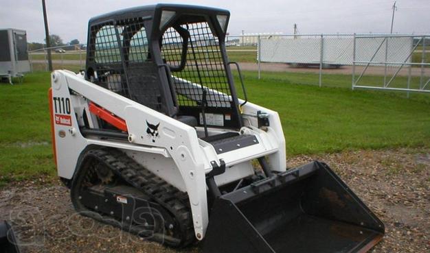 Аренда гусеничного мини погрузчика Bobcat T110