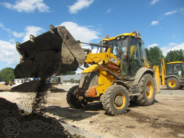 Свободный экскаватор погрузчик JCB в аренду от собственника.