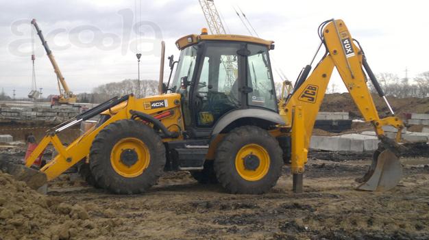 Аренда экскаватора погрузчика JCB
