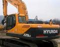 Гусеничный экскаватор Hyndai R220 1.0 куб. метр в аренду