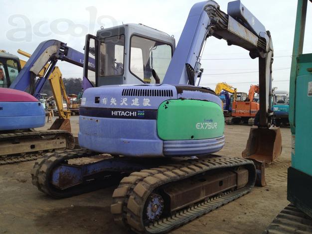 Услуги мини экскаватора Hitachi EX-75 - 8т.