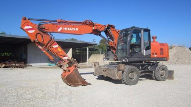 Колёсный экскаватор Hitachi 170