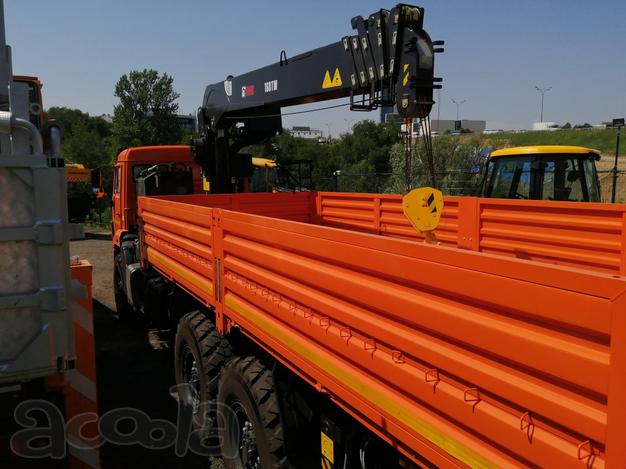 КАМАЗ 43118 с манипулятором HIAB 160TM