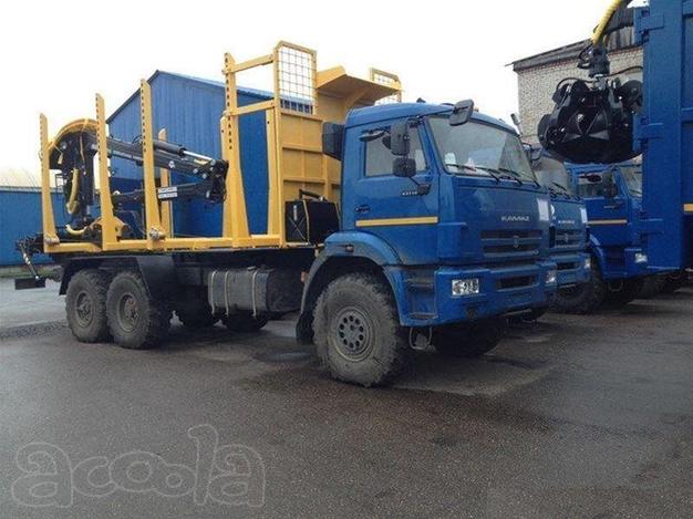 Сортиментовоз на шасси КАМАЗ 43118
