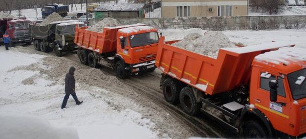 Уборка и вывоз снега в Москве и МО