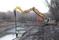 Гидробур (ямобур) на экскаватор CAT 330