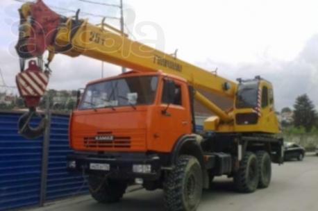 Автокран. 25 тонн. Качественные услуги в г. Яхрома.