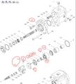 Запчасти главного насоса HYUNDAI ROBEX 130W-3