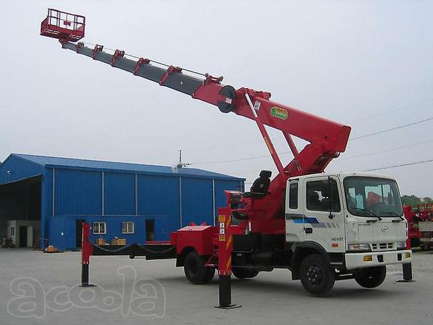 Аренда! Автовышка 32 м. Телескопическая Mitsubishi Aichi.