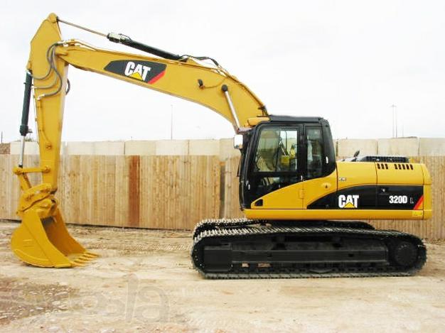 Экскаватор полноповоротный гусеничный 1,2 м*3 Caterpillar 320