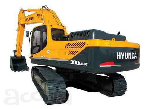 Экскаватор полноповоротный гусеничный 1,5 м*3 Hyundai  R 300