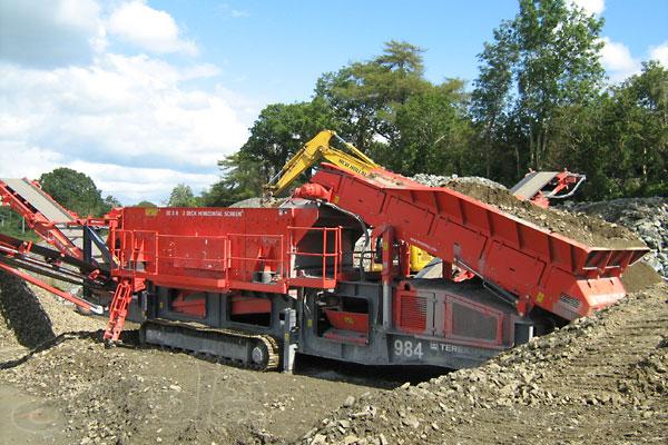 Самоходный грохот Terex Finlay 984 в аренду